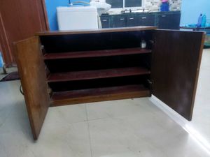 Wooden Cabinet with Doors