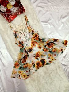 💚🧡Floral Cami Slip🧡💚