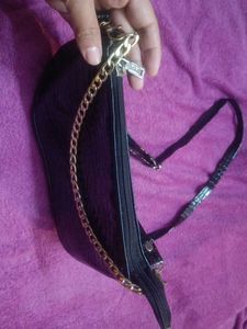 Black Sling Bag Partywear