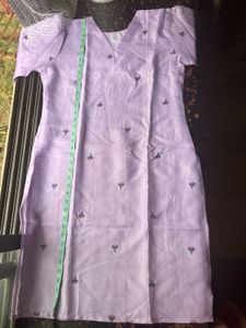 Lavender kurta pant set