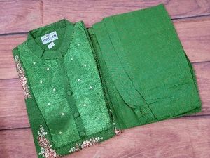 Green Kurta Set