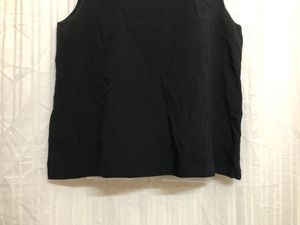 Black Sleeveless Top
