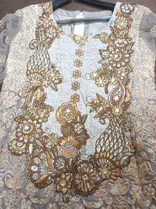 Embroidered Anarkali Dress