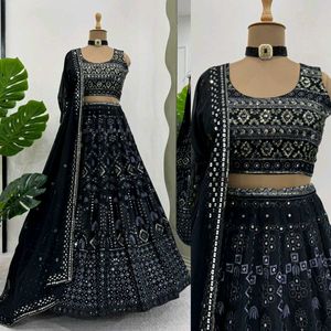 🆕️🆕️Gorgeous Black Bridesmaids Lehenga