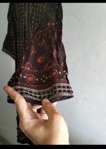 Biba Kurta + Bottom Set