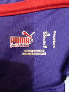 Puma Purple Long Sleeve Shirt