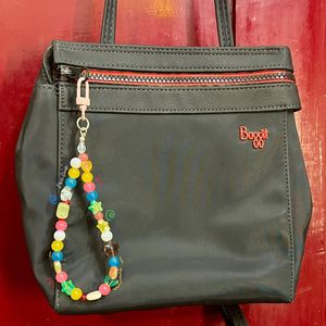 Cute Multi Coloured Beaded Handmade Bag Charm