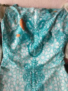 Teal Colour Vibrant Kurta For Women ❤️