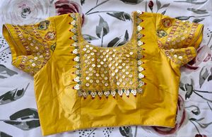 Teal Blue Lengha In Excellent Condition