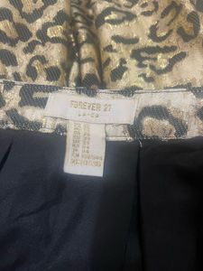 New Leopard Print Mini skirt