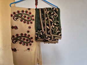 Beautiful Dress Material With Sequins Work