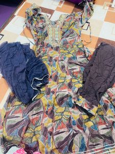 Anarkali Set With Duppata