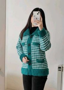 Striped Knit Cardigan