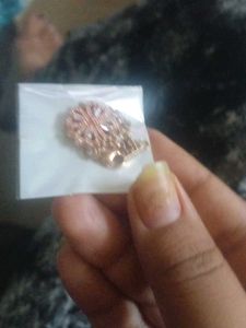 Rose Gold Flower Necklace
