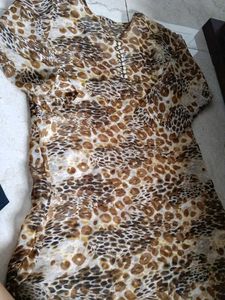 Animal Print Long Top