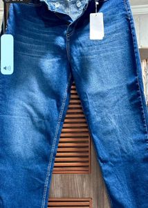 Freakins Blue Denim Jeans - Size 36