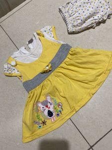 Baby Girls aline Mini Frock Dress