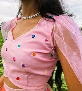 Colorful Lehenga Choli With Pocket 💫