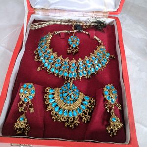 Blue Stone Jewelry Set