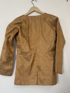 Our custom Neha Kakkar jacket in gold