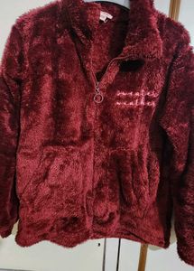 Zivame Winters Love Fur Night Suit