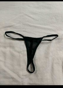 2 Black Thong