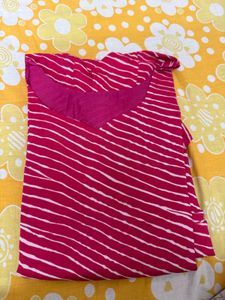 Striped Pink Top