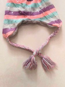 Girls Winter Wear Cap Age 7-8 Years