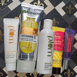 Skincare Bundle: Plum, Garnier, L'Oreal