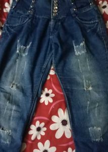 Rough Ripped  Jeans