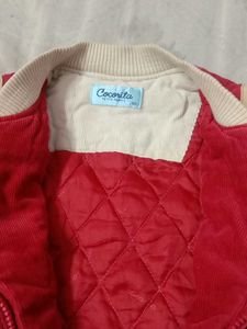 Cute Red Baby Jacket