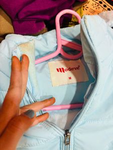 Sky Blue Puffy Winter Jacket✨✨✨✨