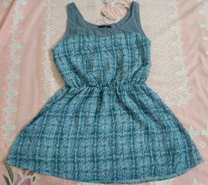 Cute Blue Mini Dress