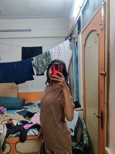 Casual Brown T-shirt