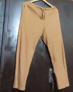 Tan Color Trouser For Girl Or Women 34 Waist
