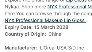 NYX Lip I.V. Hydrating Gloss Stain