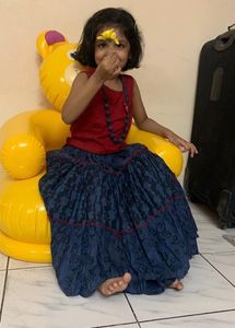 Biba Micky Mouse Lehenga For 4 Year Old