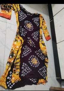 Bandhani Print Kurta