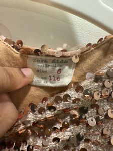 Sparkly Gold Sequin Dress