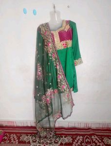 Party Wear Kurta Set Free Dupatta