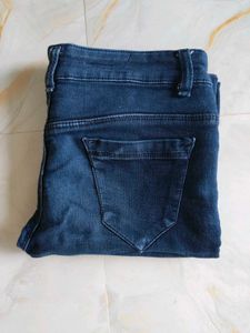 Dark Blue Denim Jeans