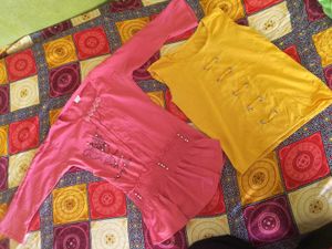 Women&#39;s Tops Combo – Stylish Pink &amp; Yellow
