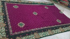 Very Heavy Work Saree