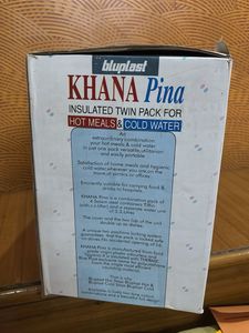 Twin Pack For Hot Meal. N Cold Water
