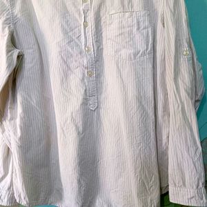 People White Stripped Shirt
