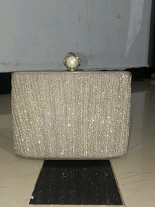 Elegant Silver Clutch