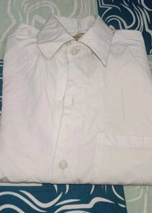 White Button-Down Shirt