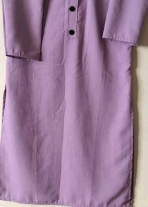 Lavender Popcorn Kurta