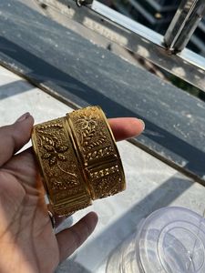 Vintage Gold Bangle Set
