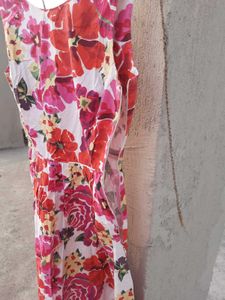 Floral Women Midi Dress